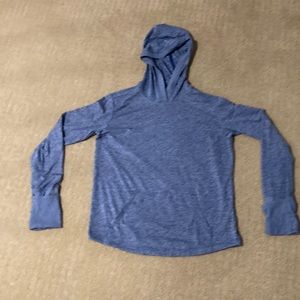 Blue athleta girls hoodie
